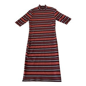 Urban‎ Outfitters Striped Ribbed Dress
